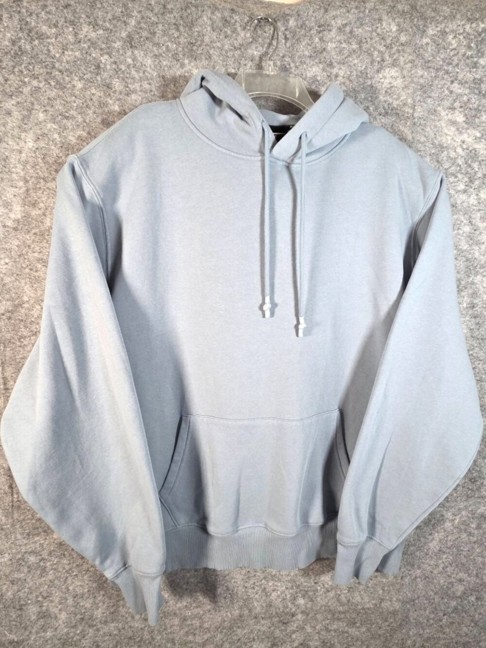 Alphalete Women’s Hoodie Gray Oversized Gym Pullover Sweatshirt L - Picture 2 of 9